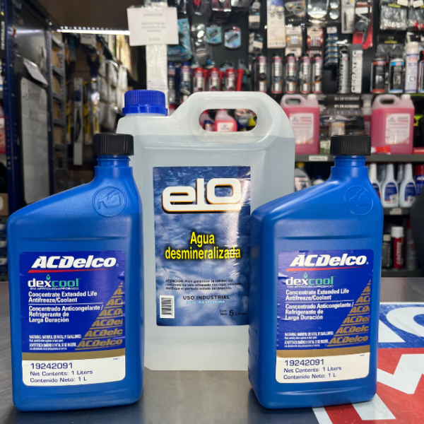 COMBO AGUA + REFRIGERANTE ORGANICO