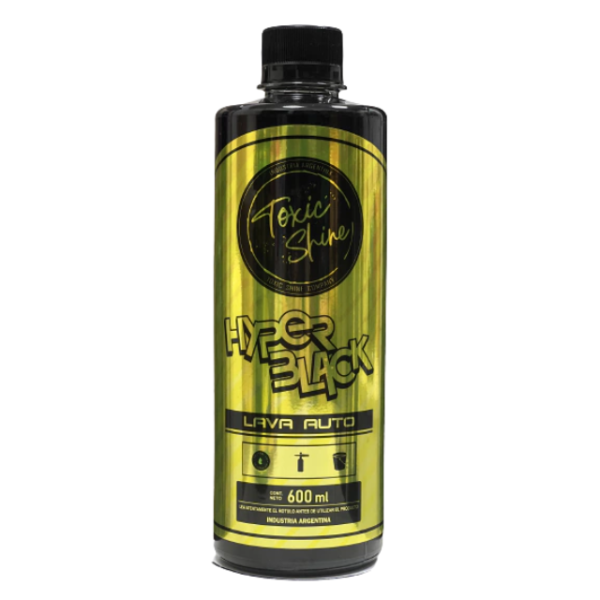 SHAMPOO HYPER BLACK 600CC PH NEUTRO C/SELLADOR Y POTENCIADOR DE BRILLO
