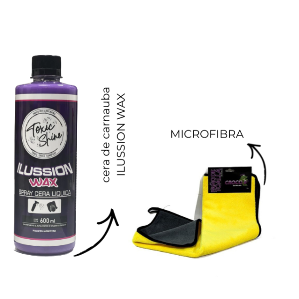 COMBO BRILLO CARNAUBA TOXIC SHINE