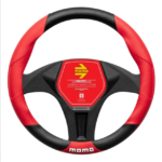 CUBREVOLANTE 38CM ROJO/NEGRO