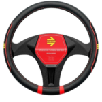 CUBREVOLANTE 38CM DEPORTIVO ROJO/NEGRO