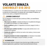 VOLANTE BIMAZA MOTOR S/10 2012/ - Imagen 2