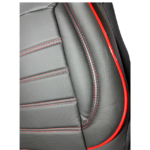 FUNDAS NEGRAS CON ROJO CUERO OTOM INSPIRE - Imagen 2