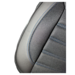 FUNDAS NEGRAS COSTURA AZUL POLIESTER OTOM LIMITED - Imagen 2