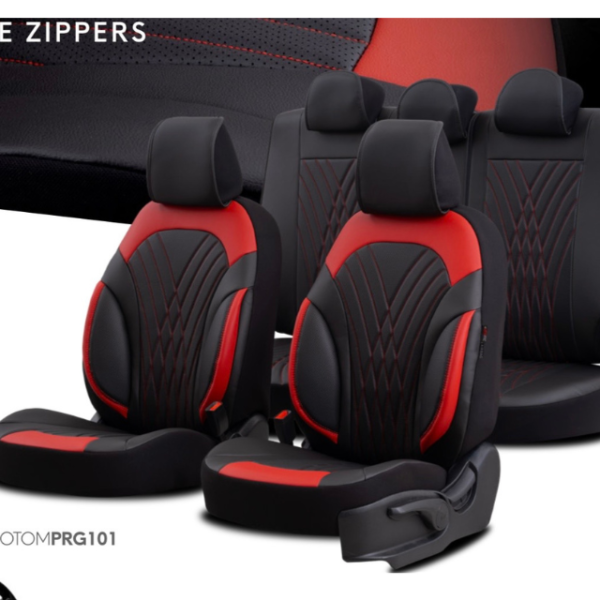 FUNDAS CUERO NEGRAS OTOM PROGRESSIVE